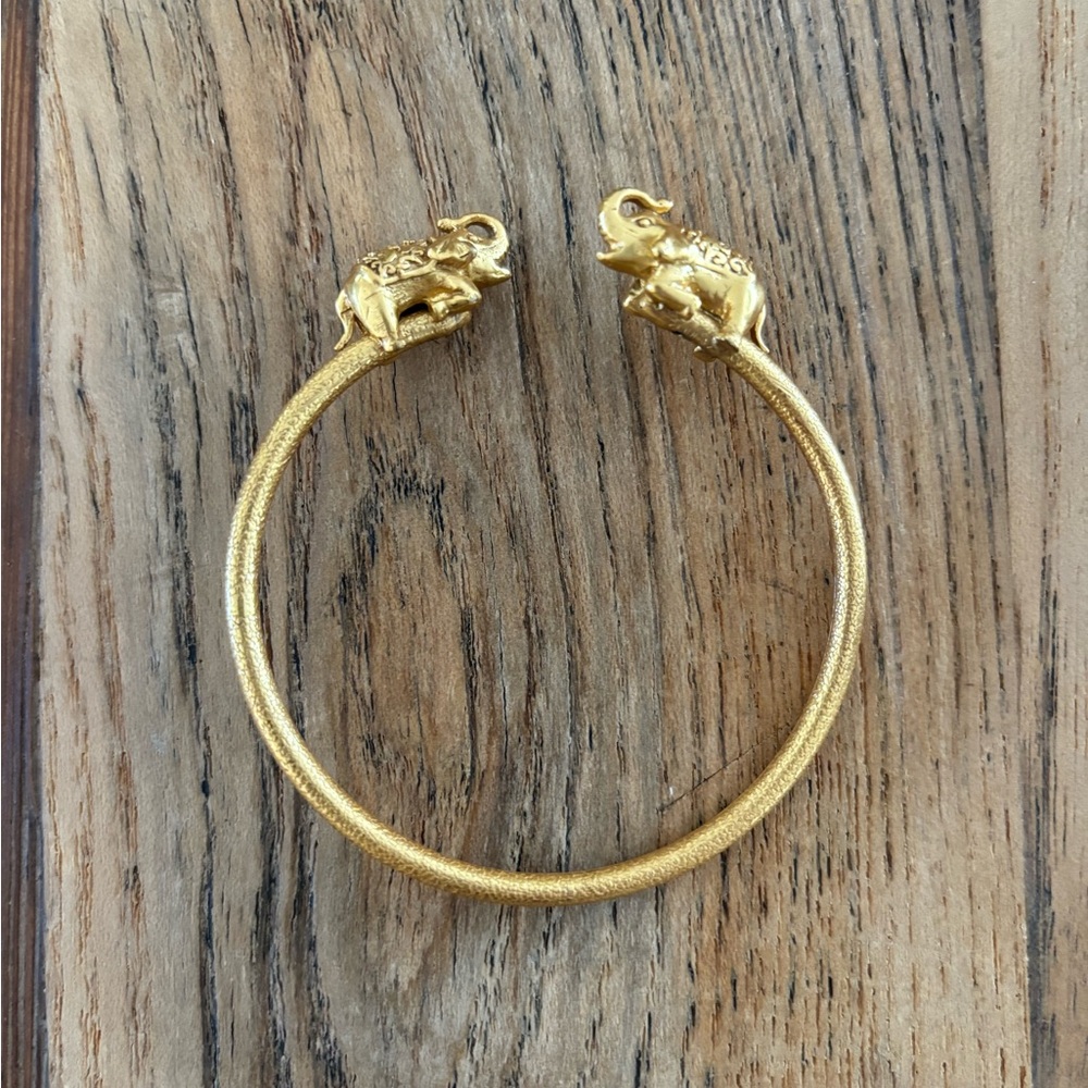 Julie Vos Elephant Bangle
